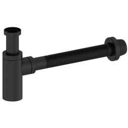 Сифон для раковины Wonzon & Woghand WW-88SS101-MB 1 1/4"-32, черный матовый