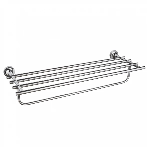 Полка для полотенец Wonzon &amp; Woghand Simple WW-6581 60 см, хром