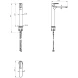 Смеситель для раковины Wonzon &amp; Woghand WW-H1034-MB черный матовый