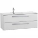 Тумба под раковину Cezares Eco ECO-CER-N-1200-2C-SO-BL-L 120 см L, подвесная, Bianco Lucido