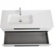 Тумба под раковину Cezares Eco ECO-CER-N-1200-2C-SO-BL-L 120 см L, подвесная, Bianco Lucido