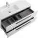 Тумба под раковину Cezares Eco ECO-CER-N-1200-2C-SO-BL-L 120 см L, подвесная, Bianco Lucido