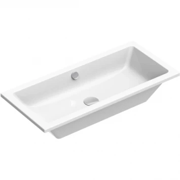 Раковина Catalano Zero 0124810001 80x37 см, встраиваемая снизу, белый глянец