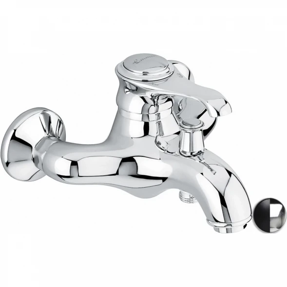 Смеситель для ванны Emmevi Tiffany 6001/NC хром/черный