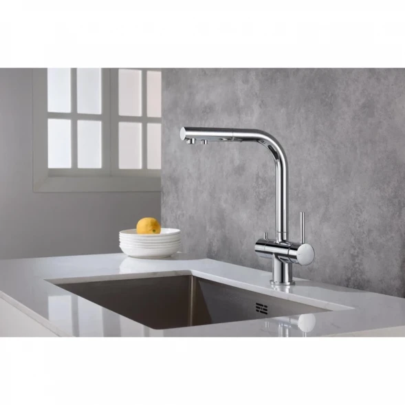 Смеситель для кухни с фильтром Timo Saona 2356/00FL + H851P00