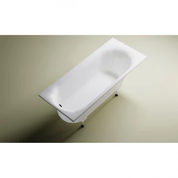 Ванна из литьевого мрамора Astra-Form Лира Solid Surface 01010094 170x70 см, белый матовый