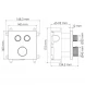 Термостат для ванны WasserKRAFT Wern 4248 Thermo