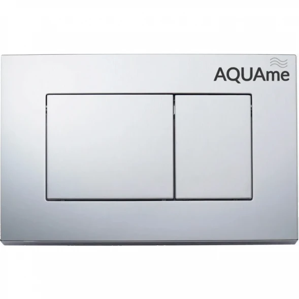 Кнопка смыва AQUAme AQM4102CR для инсталляции, хром