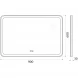 Зеркало 90x60 см BelBagno Marino SPC-MAR-900-600-LED-TCH-WARM