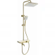 Душевая система Wonzon &amp; Woghand WW-B3099-A-BG 300x200 мм, с термостатом, золотой матовый