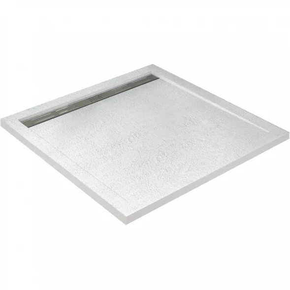 Душевой поддон из литьевого мрамора 90x90 см Cezares TRAY-AS-A-90-30-W