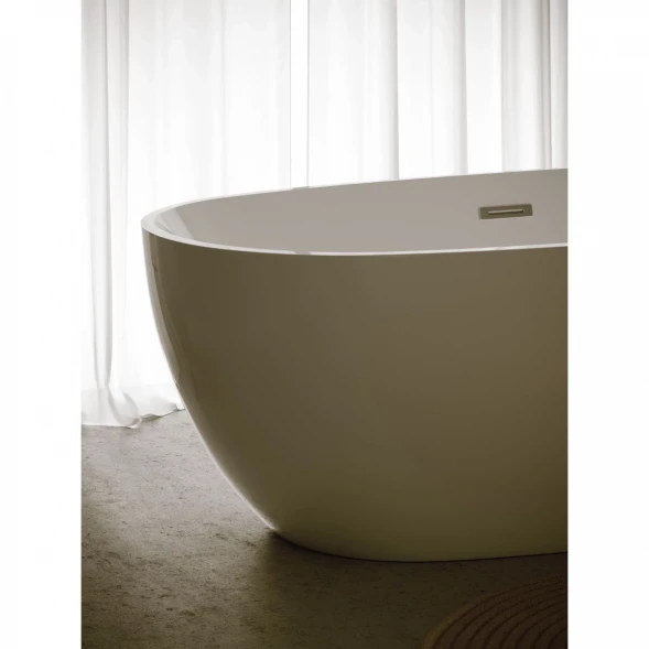 Акриловая ванна Sancos Flo FB02 170x80 см, отдельностоящая, белый