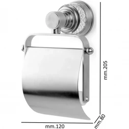 Держатель туалетной бумаги Boheme Aura 10241-G золотой