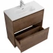 Тумба под раковину BelBagno Kraft KRAFT39-700/390-2C-PIA-RT 70,5 см, напольная, Rovere Tabacco