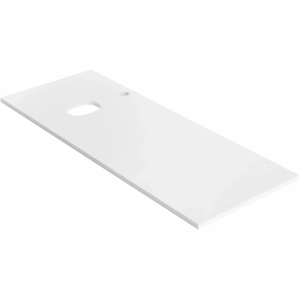 Столешница 120,4 см Bianco Lucido Belbagno Kraft EK-120-AS-BL-L