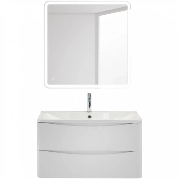 Тумба Bianco Lucido 99,6 см BelBagno Acqua ACQUA-1000-2C-SO-BL