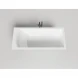 Ванна из литьевого мрамора Salini S-Stone Cascata Kit 104523M 180x80 см, белый матовый