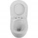 Унитаз подвесной BelBagno Senso BB017CH-TOR/SC безободковый, торнадо, с сиденьем микролифт, белый