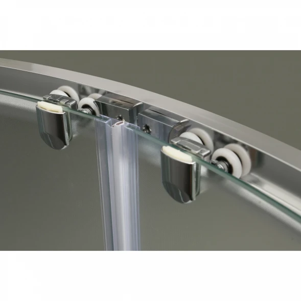 Душевой уголок 85x85 см BelBagno Uno UNO-195-R-2-85-P-Cr текстурное стекло