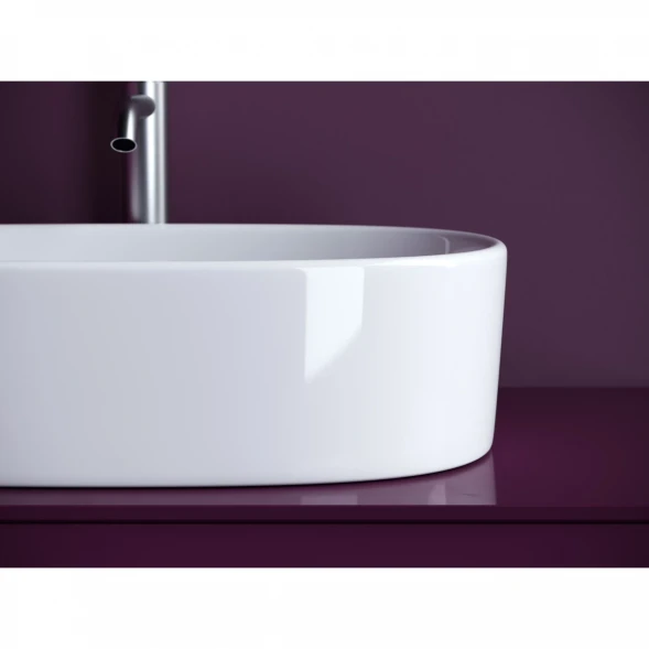 Раковина-чаша Ceramica Nova Element CN6075 56,1x35,9 см, накладная, белый