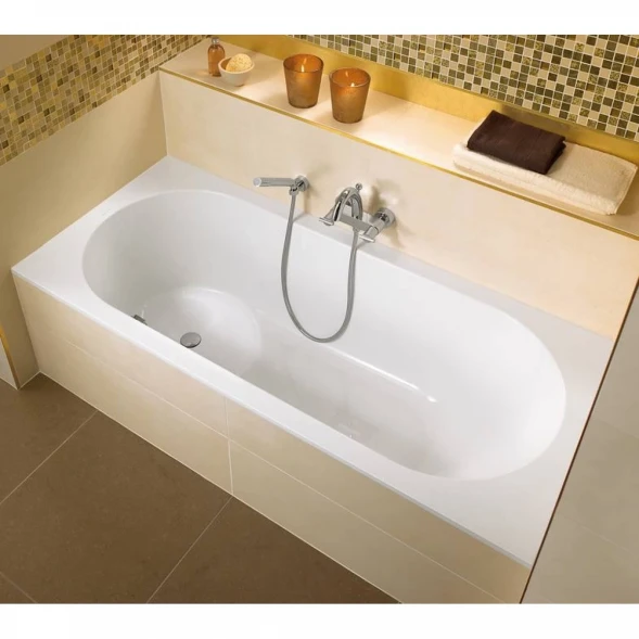 Квариловая ванна 170x75 см альпийский белый Villeroy &amp; Boch Libra UBQ170LIB2V-01