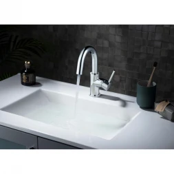 Смеситель для раковины Aquatek Европа AQ1307CR без донного клапана, хром