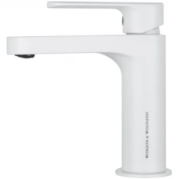 Смеситель для раковины Wonzon &amp; Woghand WW-H1032-MW белый матовый