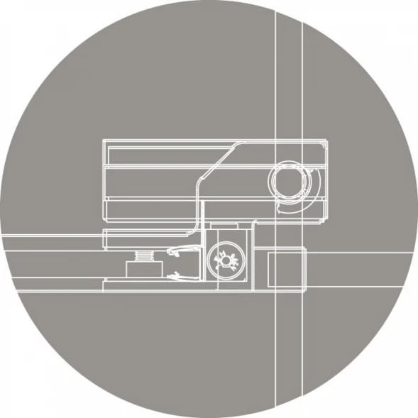 Душевой уголок 80-90x80-90 см Cezares SLIDER-R-2-80/90-C-NERO прозрачное