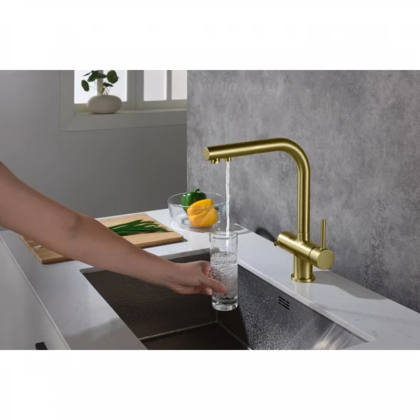 Смеситель для кухни с фильтром Timo Saona 2356/17FL + H851P00