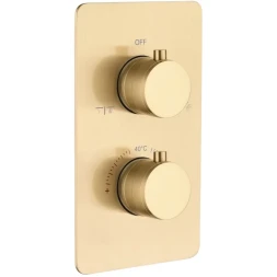 Термостат для ванны Boheme Cell 134-2-MG встраиваемый, золотой матовый