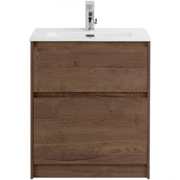 Тумба под раковину BelBagno Kraft KRAFT39-600/390-2C-PIA-RT 60,5 см, напольная, Rovere Tabacco