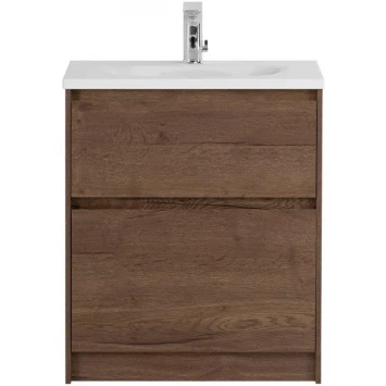 Тумба под раковину BelBagno Kraft KRAFT39-600/390-2C-PIA-RT 60,5 см, напольная, Rovere Tabacco