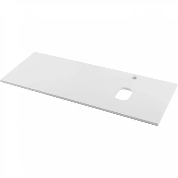 Столешница 120,4 см Bianco Lucido Belbagno Kraft EK-120-AS-BL-R
