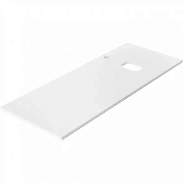 Столешница 120,4 см Bianco Lucido Belbagno Kraft EK-120-AS-BL-R