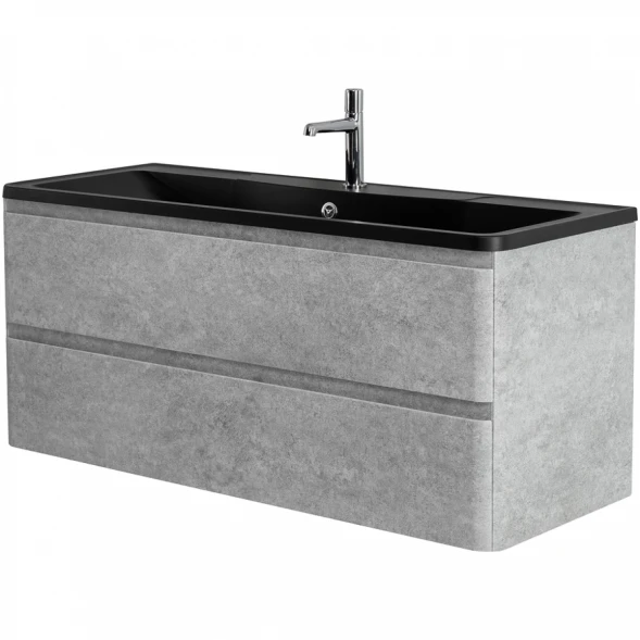 Тумба Cemento Verona Grigio 119,2 см BelBagno Albano ALBANO-1200-2C-SO-CVG