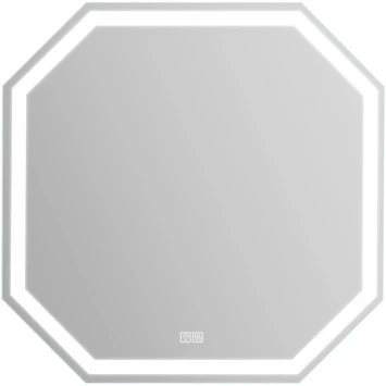 Зеркало 80x80 см BelBagno SPC-OTT-800-800-LED-TCH-WARM