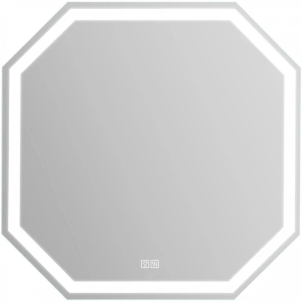 Зеркало 80x80 см BelBagno SPC-OTT-800-800-LED-TCH-WARM