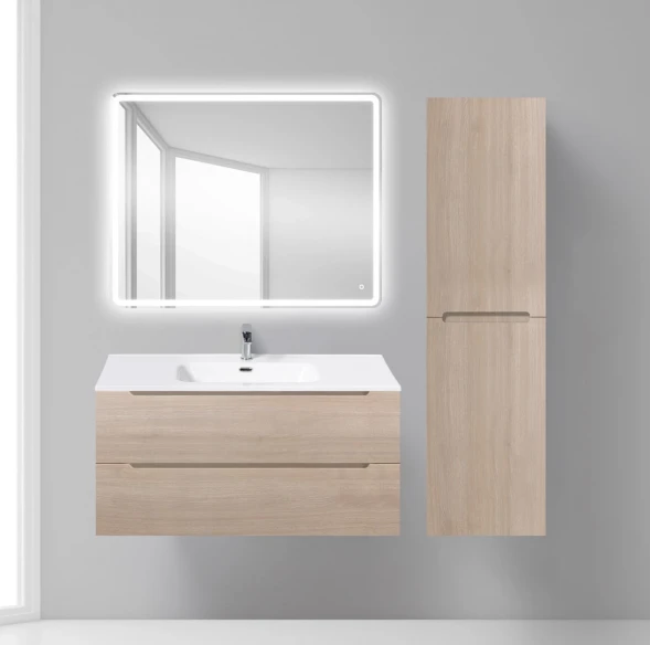 Тумба Rovere Grigio 99,6 см BelBagno Etna ETNA-1000-2C-SO-RG-P