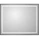 Зеркало BelBagno Kraft SPC-KRAFT-1000-800-LED-TCH-WARM-NERO 100x80 см, с LED-подсветкой, сенсорным выключателем, антизапотеванием, черный
