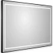 Зеркало BelBagno Kraft SPC-KRAFT-1000-800-LED-TCH-WARM-NERO 100x80 см, с LED-подсветкой, сенсорным выключателем, антизапотеванием, черный