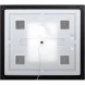 Зеркало BelBagno Kraft SPC-KRAFT-1000-800-LED-TCH-WARM-NERO 100x80 см, с LED-подсветкой, сенсорным выключателем, антизапотеванием, черный