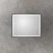 Зеркало BelBagno Kraft SPC-KRAFT-1000-800-LED-TCH-WARM-NERO 100x80 см, с LED-подсветкой, сенсорным выключателем, антизапотеванием, черный