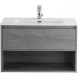 Тумба Cemento Grigio 80 см BelBagno Kraft KRAFT-800-1C-SO-CG