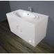 Раковина 100x50 см BelBagno Onda BB1000/500-LV-MR-OND