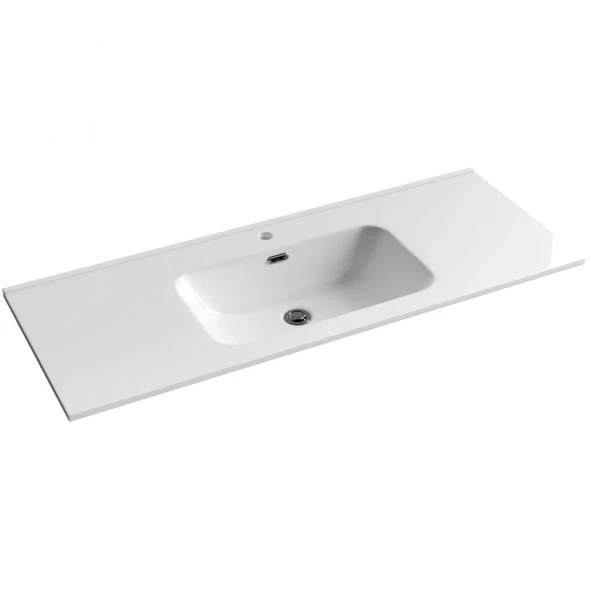 Раковина 121x46,5 см Ceramica Nova Element CN7006