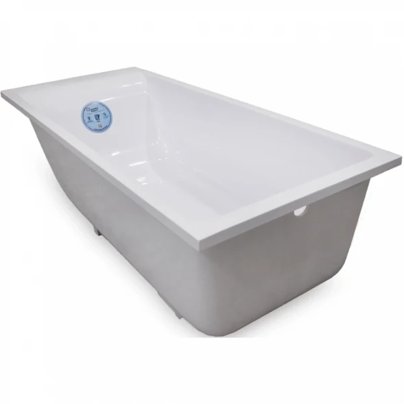 Ванна из литьевого мрамора Marmo Bagno Алесса New MB-ALN150-70 150x70 см, белый