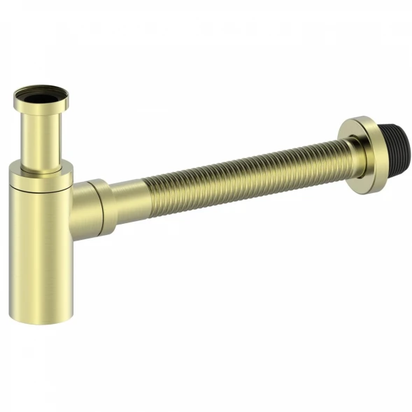 Сифон для раковины Wonzon &amp; Woghand WW-88SS101-BG 1 1/4"-32, золотой матовый