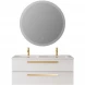 Тумба под раковину Cezares Eco ECO-CER-N-1200-2C-SO-2-BL 120 см, подвесная, Bianco Lucido