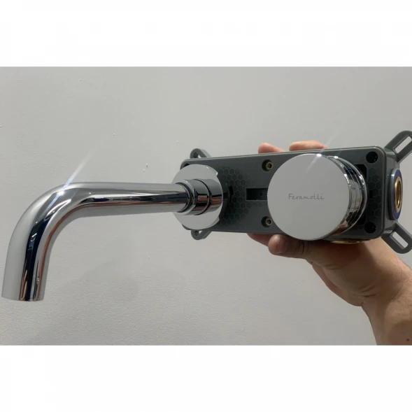 Смеситель для раковины Feramolli Amos CL678-21 CoolStart, встраиваемый, хром