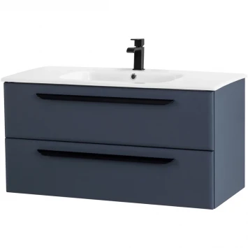 Тумба Grafito 97 см Cezares Eco ECO-CER-1000-2C-SO-GR-P